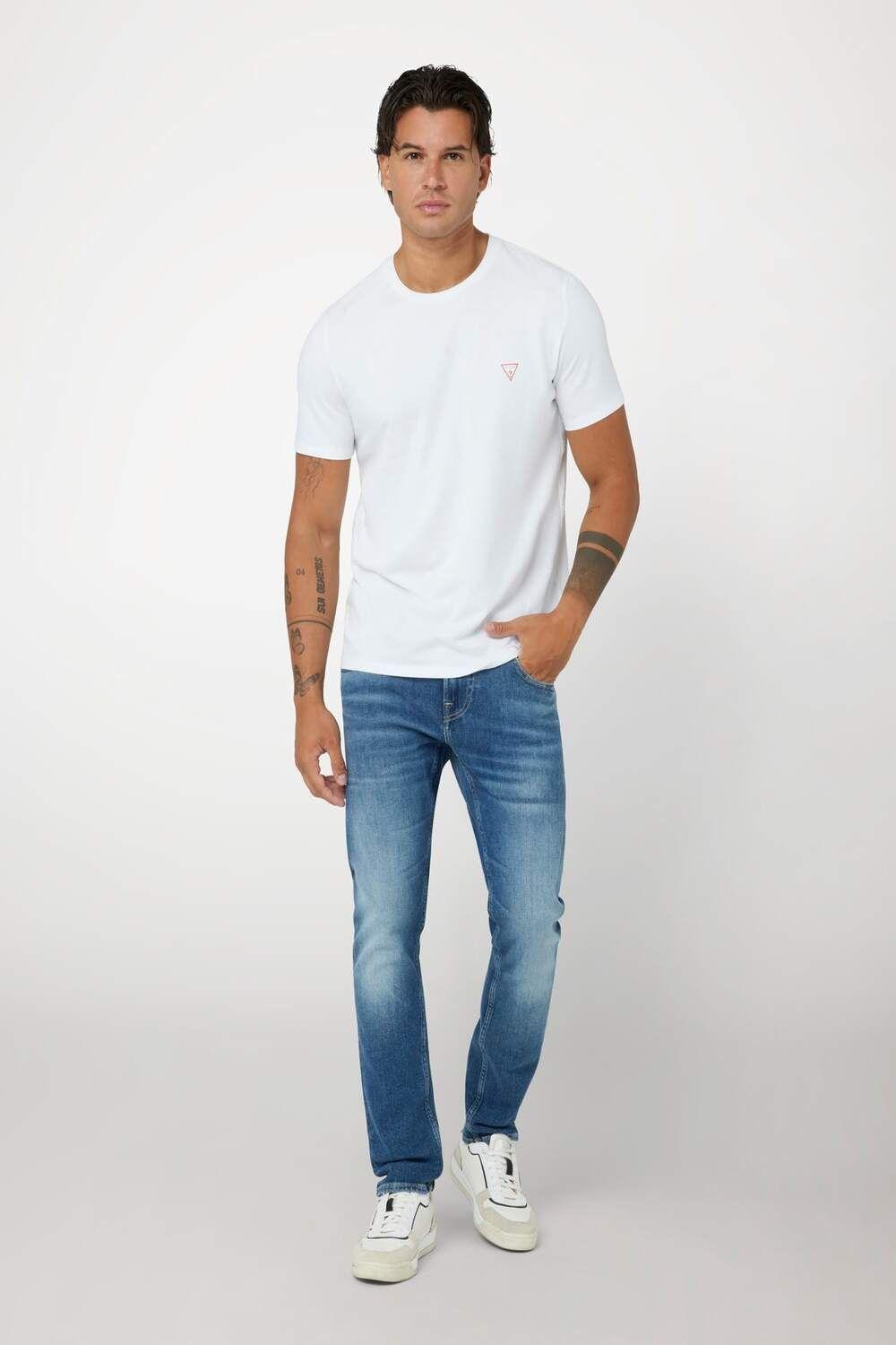 Jeans Guess Hombre Miami Azul.-3
