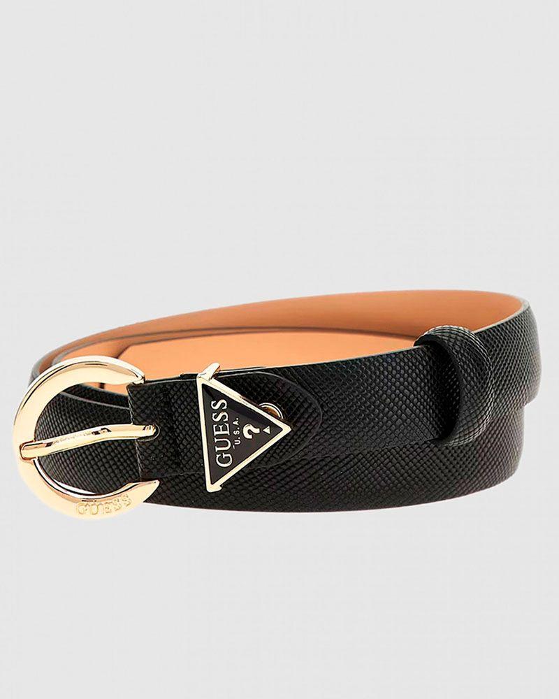 Cinturon Guess Mujer Noelle Adj Pant Belt H25 Negro-0
