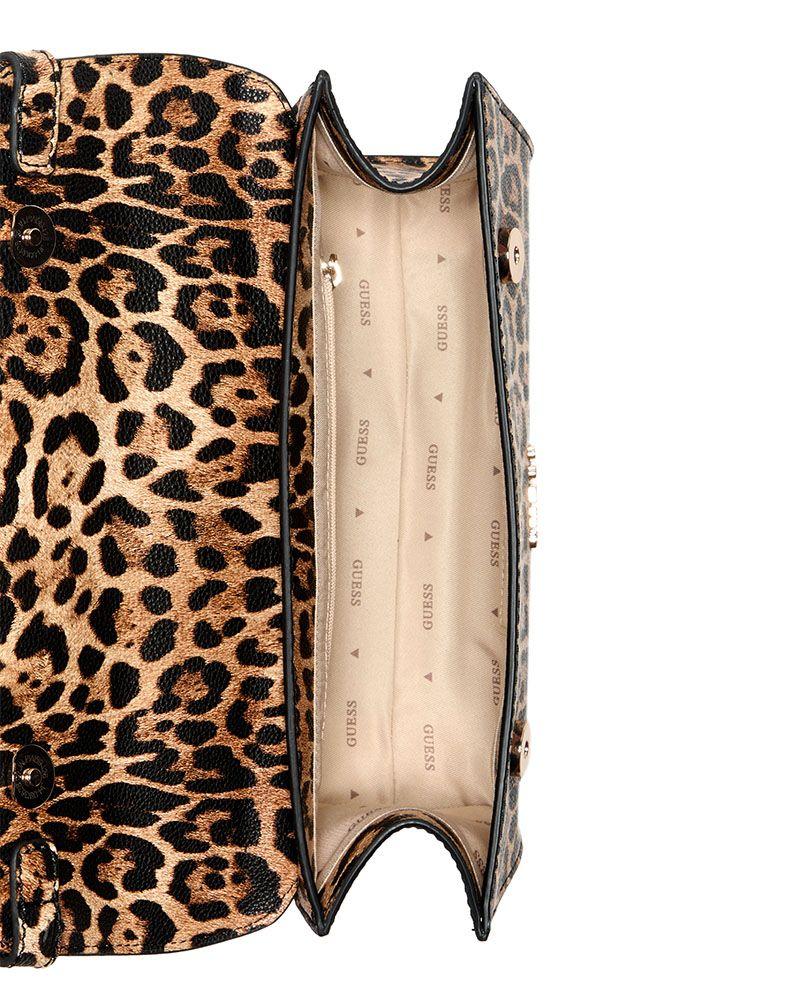 Cartera Guess Mujer Cirene Handle Flap Camel-2