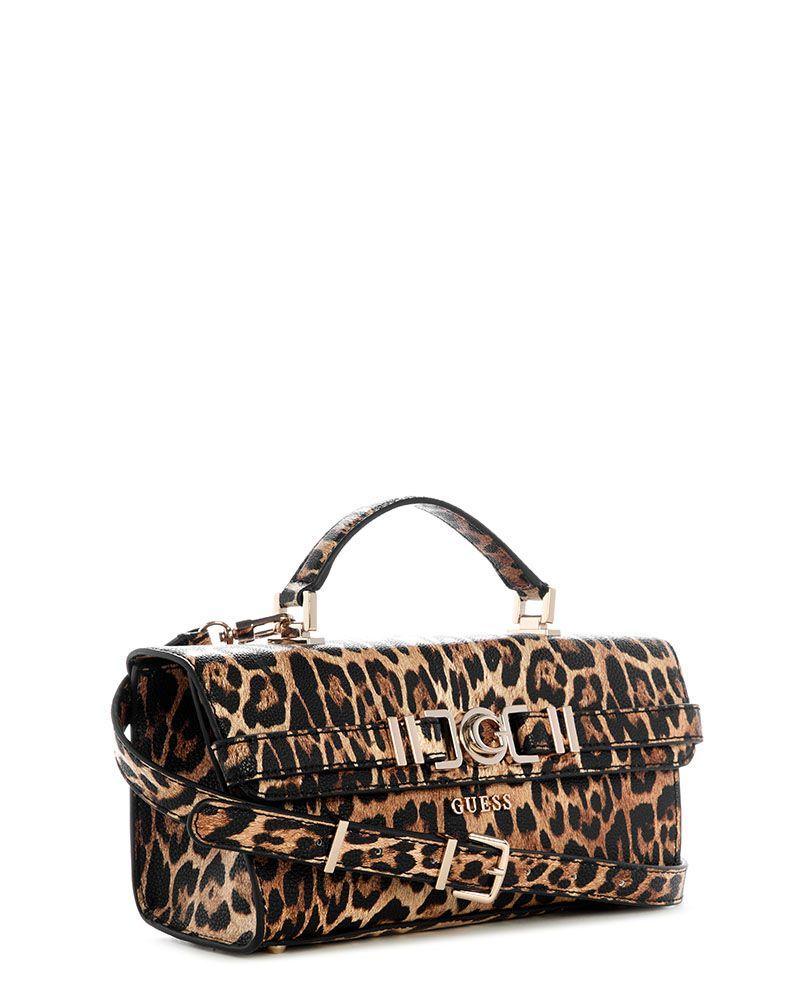 Cartera Guess Mujer Cirene Handle Flap Camel-3