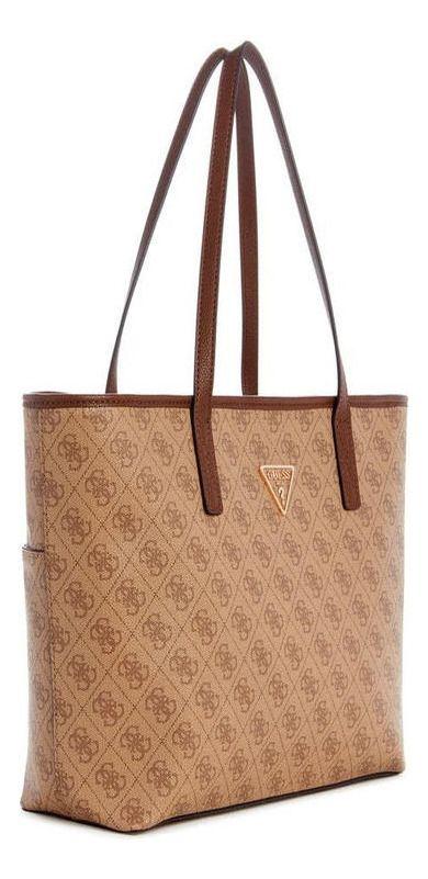 Cartera Guess Mujer Power Play Tech Tote Café.-1