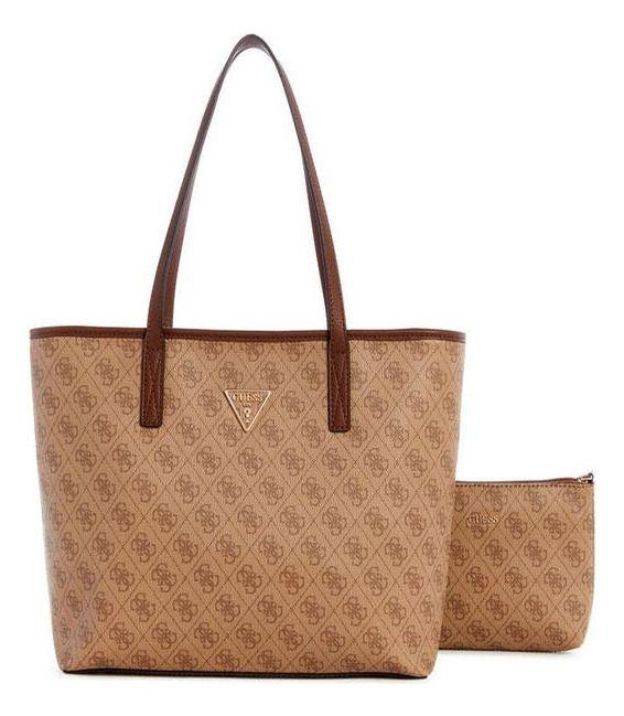 Cartera Guess Mujer Power Play Tech Tote Café.-4