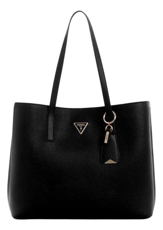 Cartera Guess Mujer Meridian Girlfriend Tote Negro-0