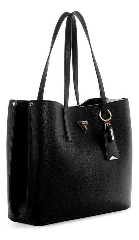 Cartera Guess Mujer Meridian Girlfriend Tote Negro-1