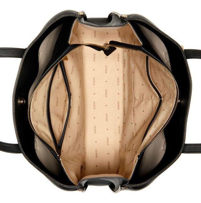 Cartera Guess Mujer Meridian Girlfriend Tote Negro-3