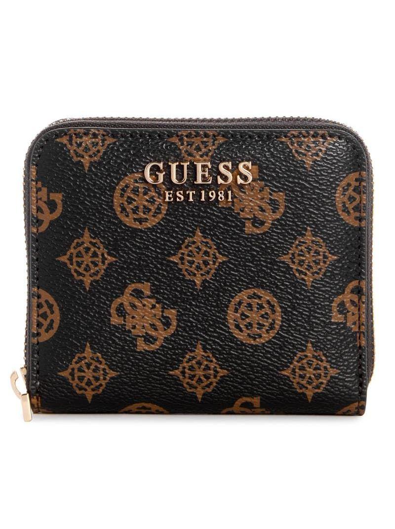 Billetera Laurel Slg Small Zip Around Marrón-0