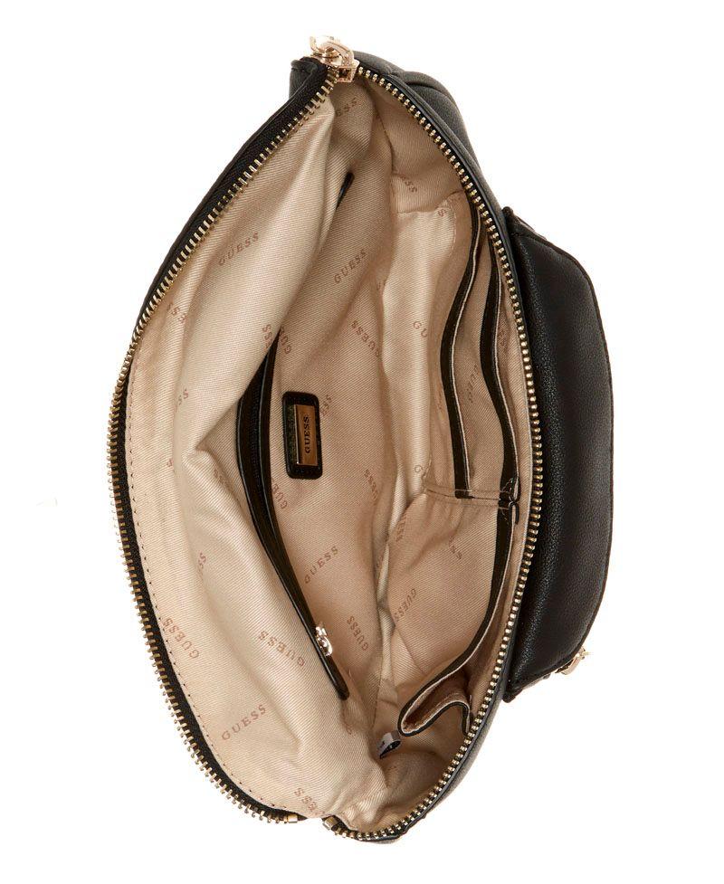 Banano Guess Mujer Manhattan Belt Bag Negro-2