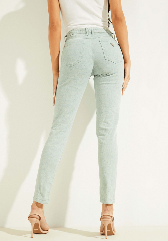 Jeans Guess Mujer 1981 Skinny - Celeste-3