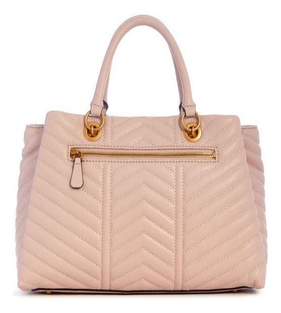 Cartera Guess Mujer Lovide Girlfriend Satchel Beige-2
