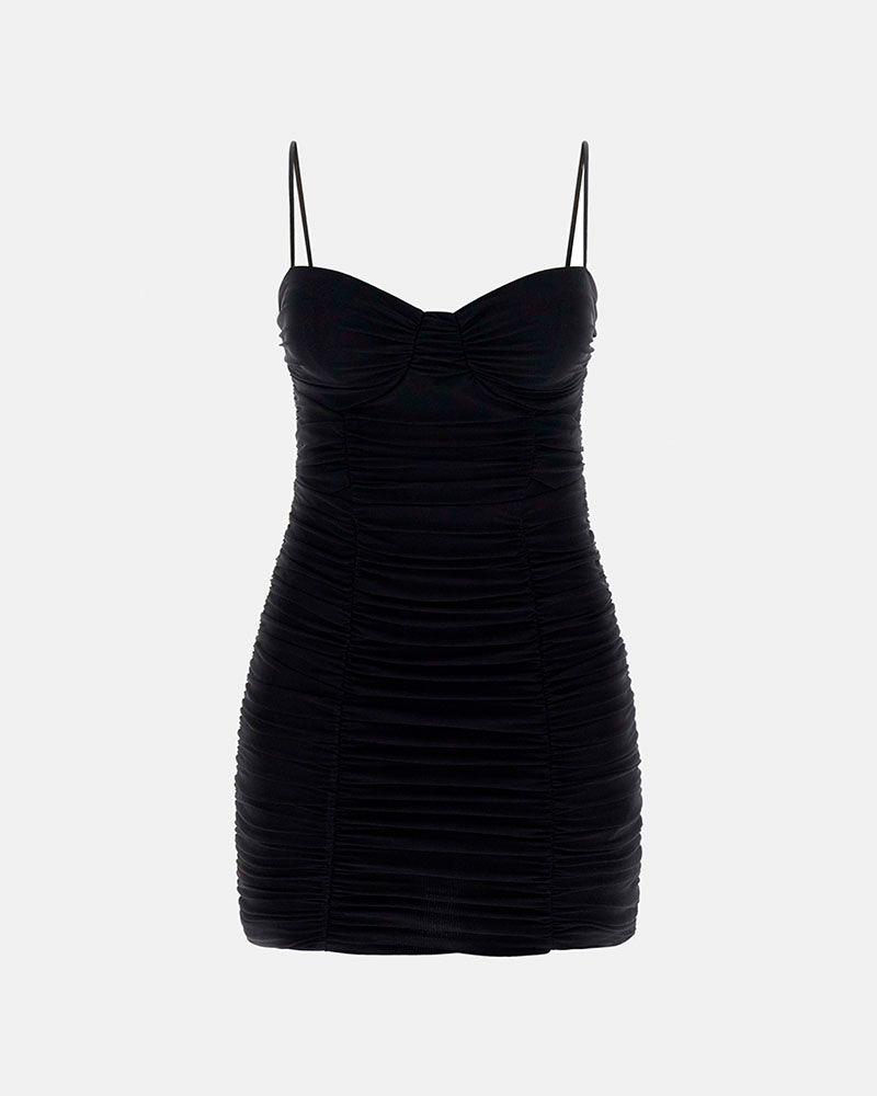 Vestido Guess Mujer Sl Callie Dress Negro-4