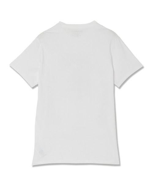 Polera Ss Bsc Guess Cls Design Tee Blanco-6