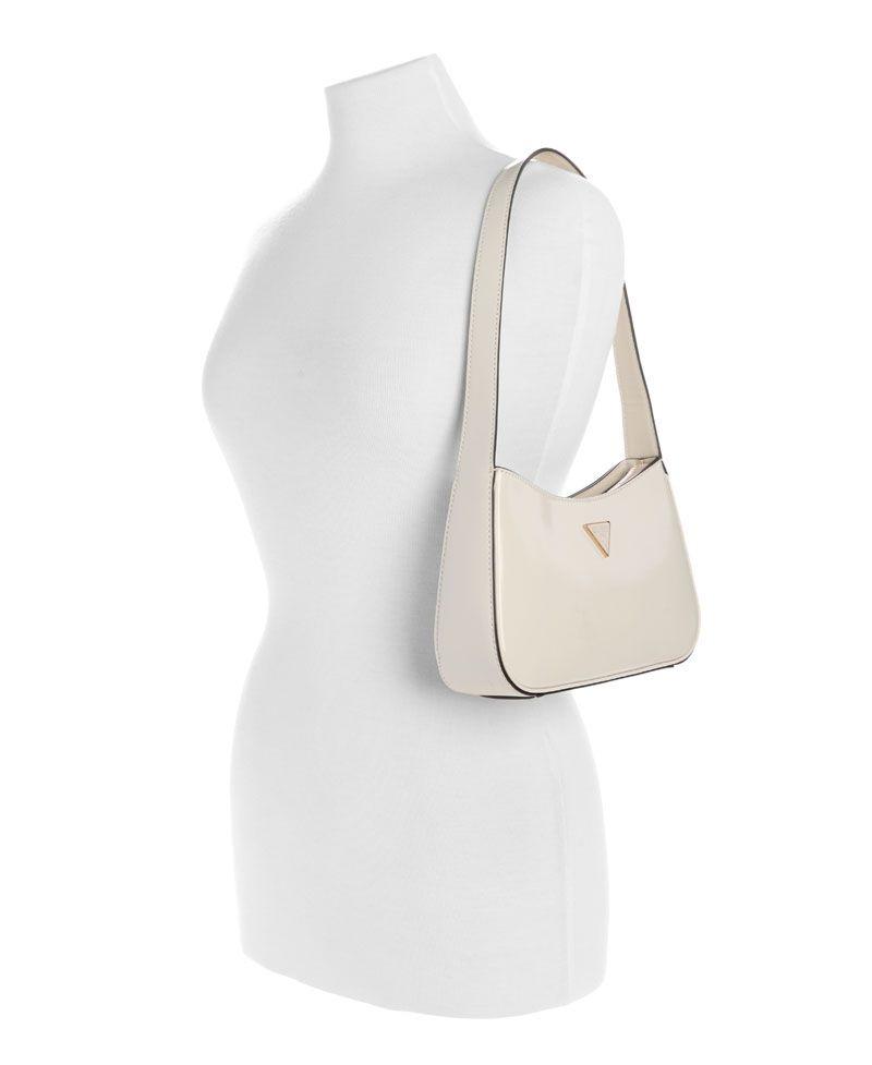 Cartera Guess Mujer Arnela Top Zip Shoulder Bag Beige-4