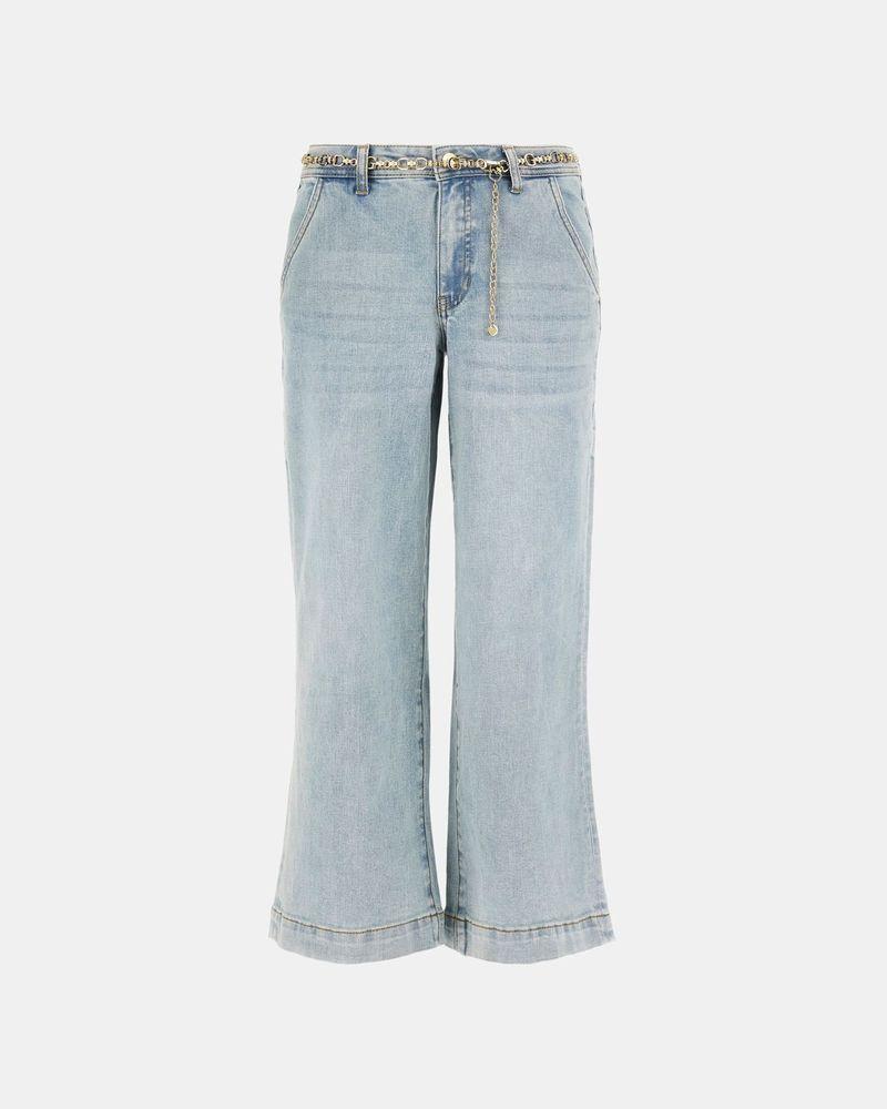 Jeans Guess Mujer Zoya Wide Leg Crop Celeste-4