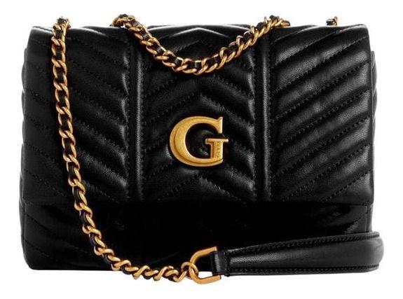 Cartera Guess Mujer Lovide Convertible Xbody Flap Negro-0