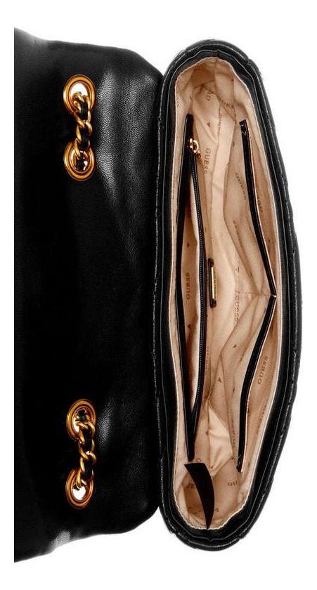 Cartera Guess Mujer Lovide Convertible Xbody Flap Negro-3