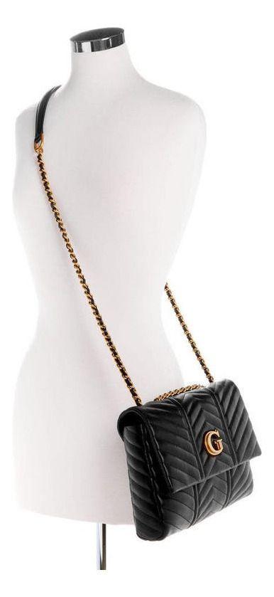 Cartera Guess Mujer Lovide Convertible Xbody Flap Negro-4