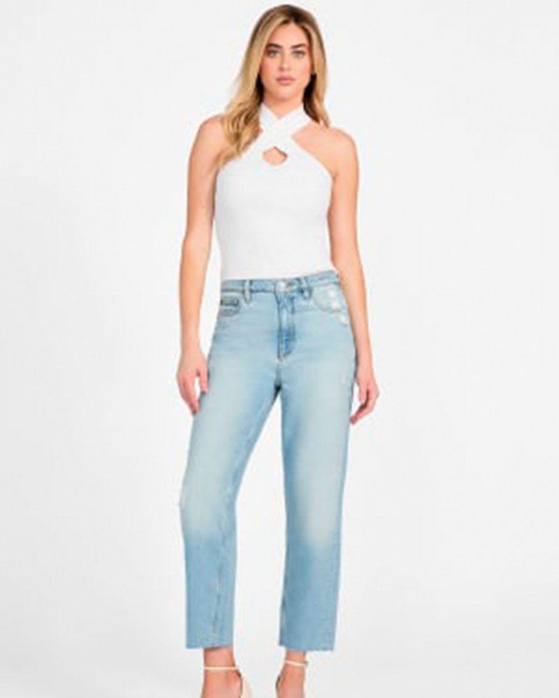 Jeans Mom Jean Denim Mujer Guess-0