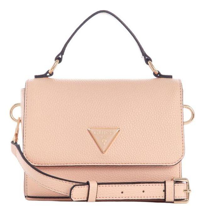 Mini Cartera Guess Mujer Emiliya Mini Top Handle Flap Rosado-0