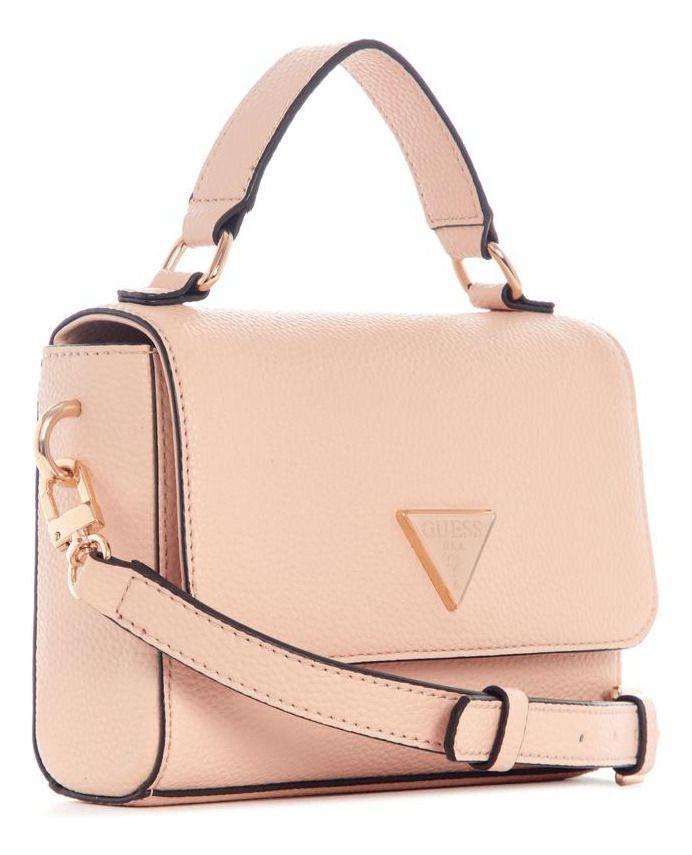 Mini Cartera Guess Mujer Emiliya Mini Top Handle Flap Rosado-1