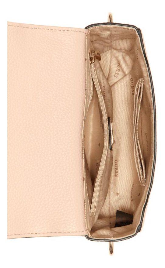 Mini Cartera Guess Mujer Emiliya Mini Top Handle Flap Rosado-3