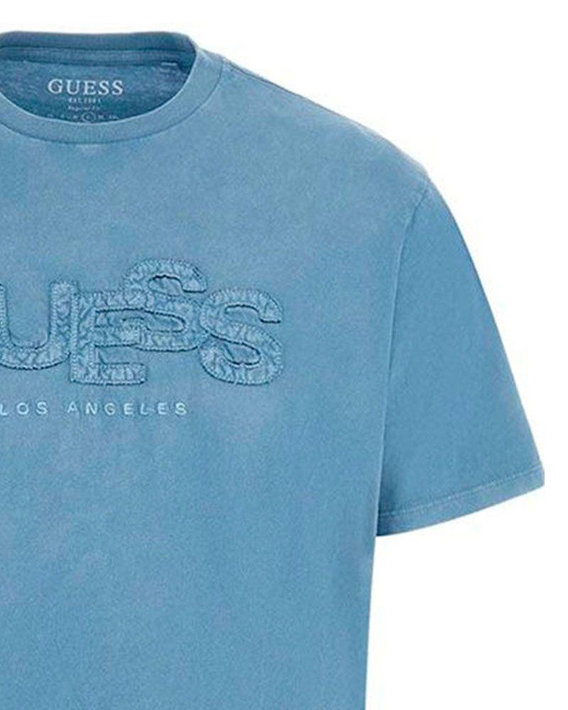 Polera Guess Hombre Ss Bsc Guess Stack Tee Surtido-3