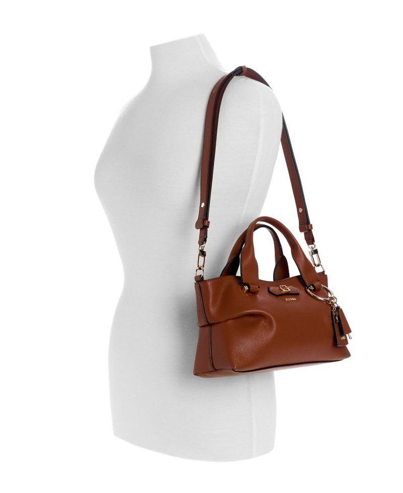 Mini Cartera Suzy 3 Comp Satchel Camel-4