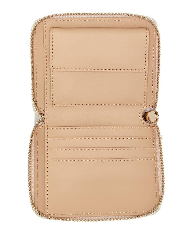 Billetera Neda Slg Small Zip Around Blanco-2