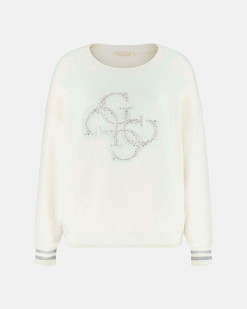 Sweater Ls Cn Sylvie Logo Blanco-4