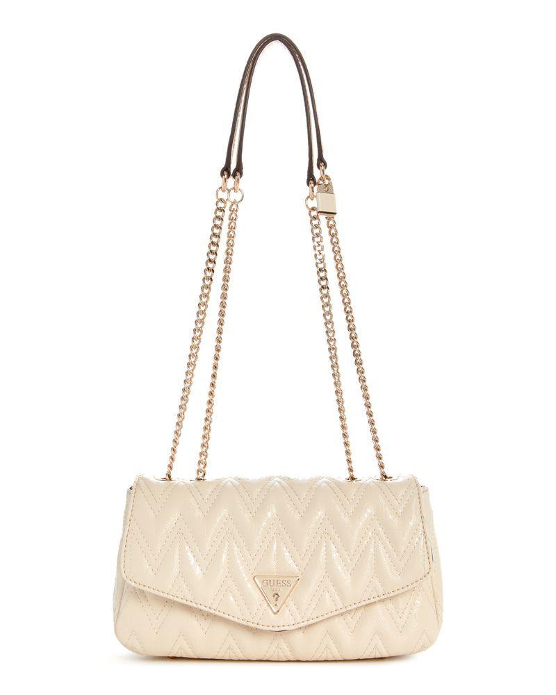 Cartera Guess Mujer Adelard Convertible Xbody Flap Café-0
