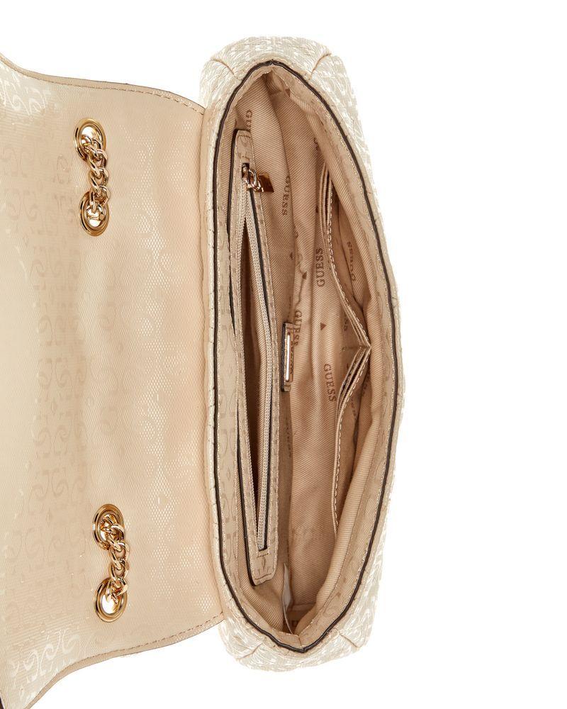 Cartera Guess Mujer Adelard Convertible Xbody Flap Café-3