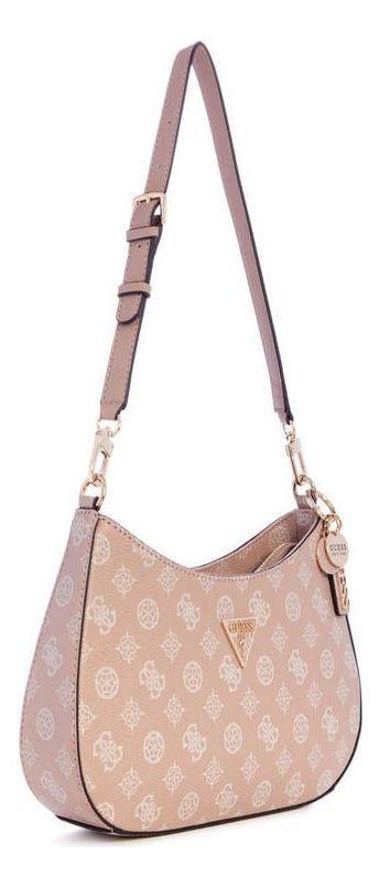 Cartera Guess Mujer Noelle Top Zip Shoulder Bag Rosado-1
