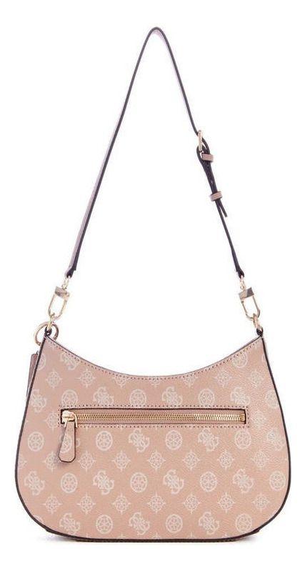 Cartera Guess Mujer Noelle Top Zip Shoulder Bag Rosado-2
