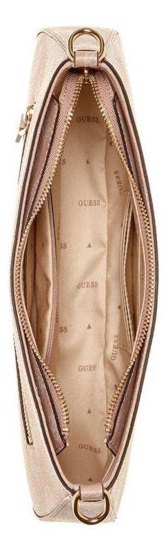 Cartera Guess Mujer Noelle Top Zip Shoulder Bag Rosado-3