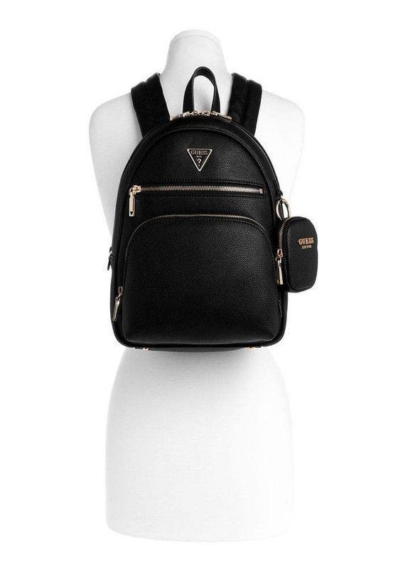 Mochila Guess Mujer Power Play Tech Negro.-4