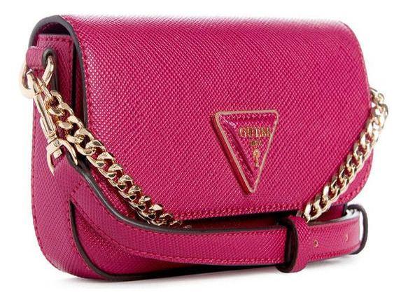 Mini Cartera Guess Mujer Brynlee Micro Mini Fucsia-1
