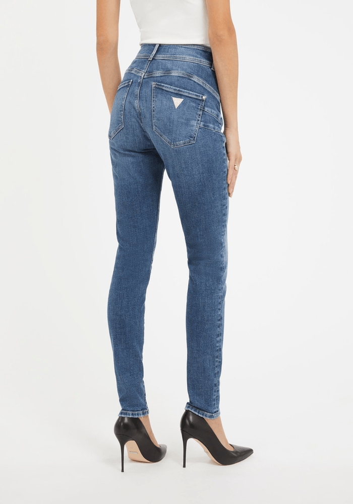 Jeans Guess Mujer Shape Up Celeste-2