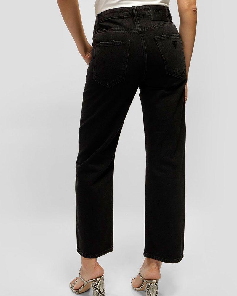 Jeans Guess Mujer Jil Boyfriend Negro-3