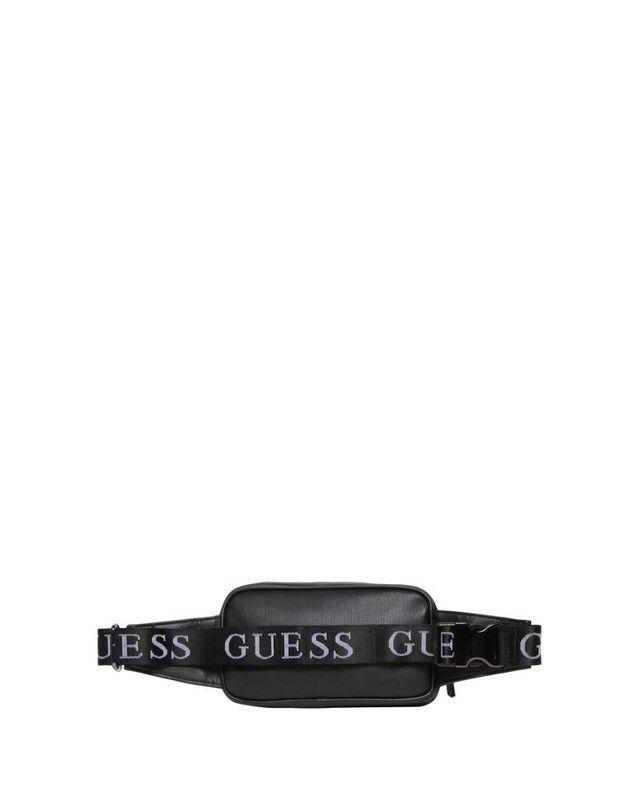 Banano Guess Hombre Outfitter Bum Bag Negro-2