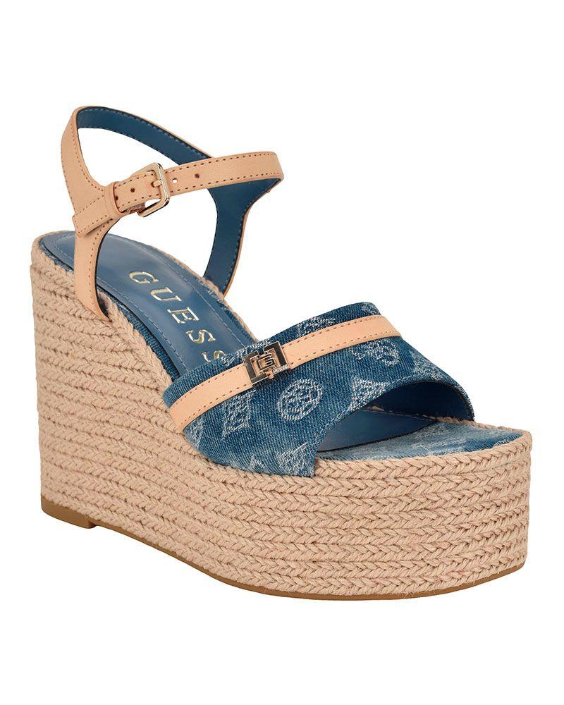 Sandalias Guess Mujer Footwear Gwtaani2 Beige-0