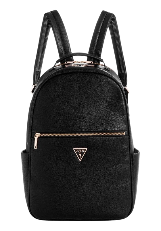 Mochila Guess Mujer Power Play Tech Backpack Negro.-0