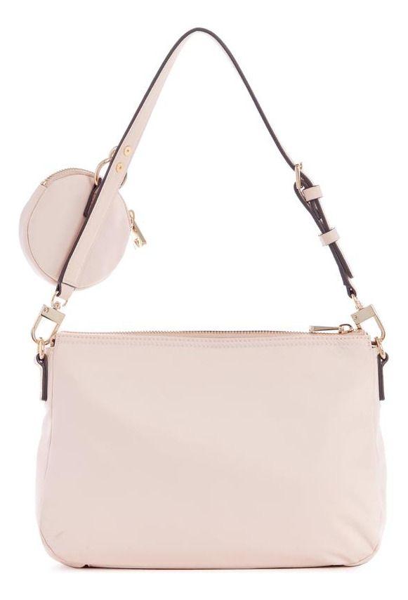 Cartera Guess Mujer Eco Gemma Top Zip Shlder Bag Crema-2