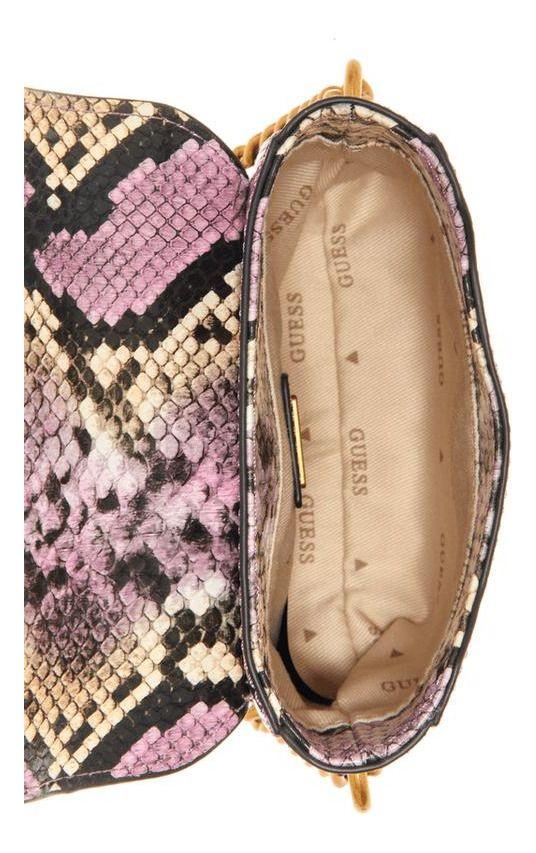 Mini Cartera Guess Mujer Shenny Micro Mini Flap Rosa-2