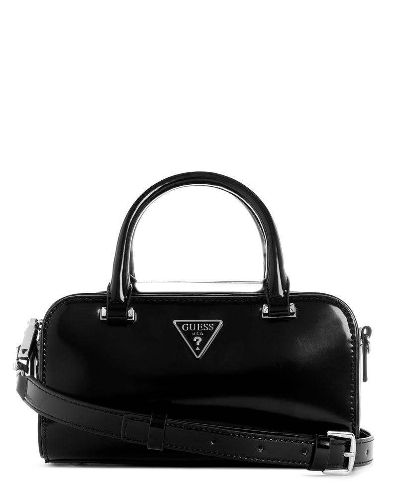 Mini Cartera Guess Mujer Arnela Mini Satchel Negro-0