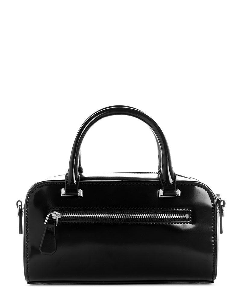 Mini Cartera Guess Mujer Arnela Mini Satchel Negro-1