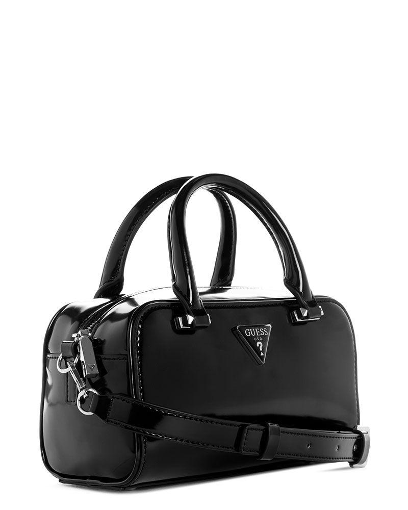 Mini Cartera Guess Mujer Arnela Mini Satchel Negro-3