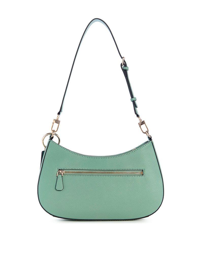 Cartera Guess Mujer Noelle Ii Zip Shoulder Bag Celeste-2