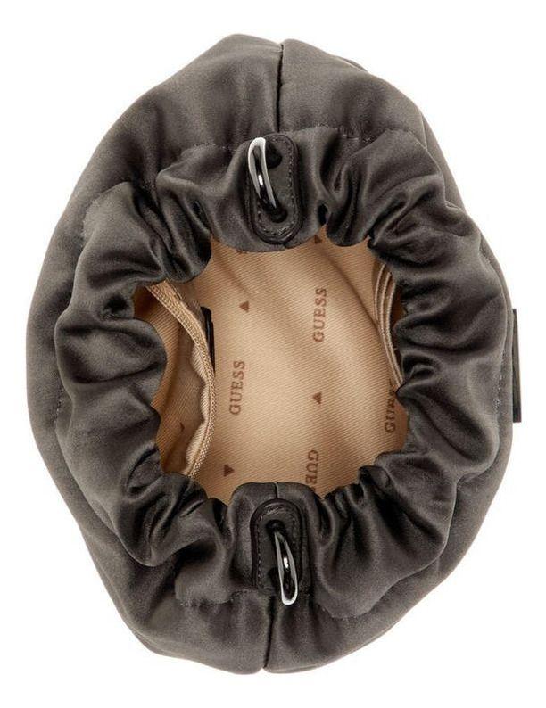 Mini Cartera Guess Mujer Velina Pouch Gris-3