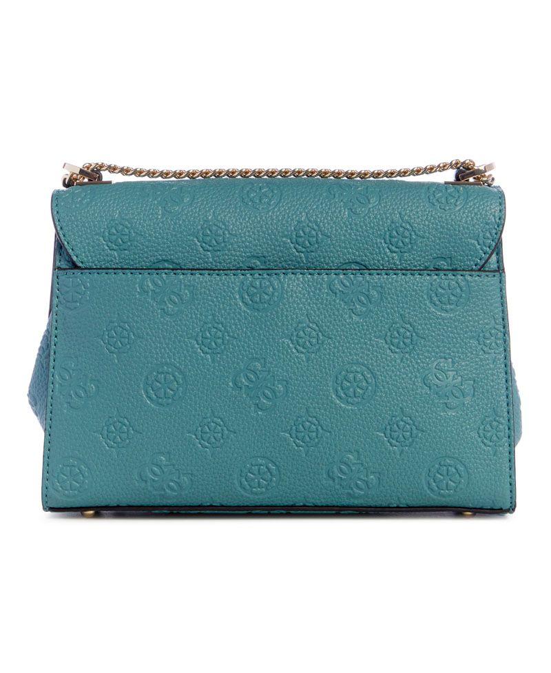 Cartera Guess Mujer Cresidia Cnvrtble Xbody Flap Verde-2