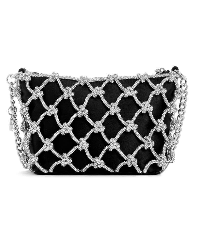 Cartera Guess Mujer Zalina Top Zip Shoulder Bag Negro-1