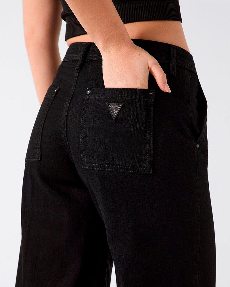 Jeans Zoya Wide Leg Crop Mujer Guess-3